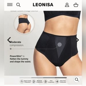 NWT Leonisa compression thong sz XL